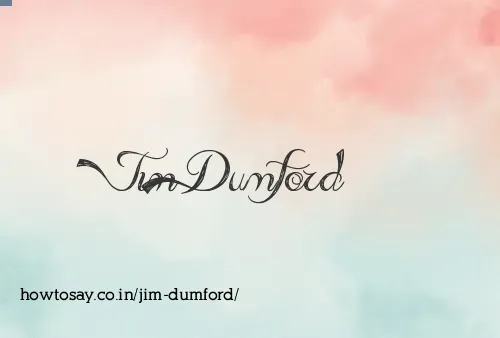 Jim Dumford