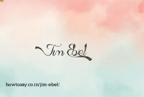 Jim Ebel