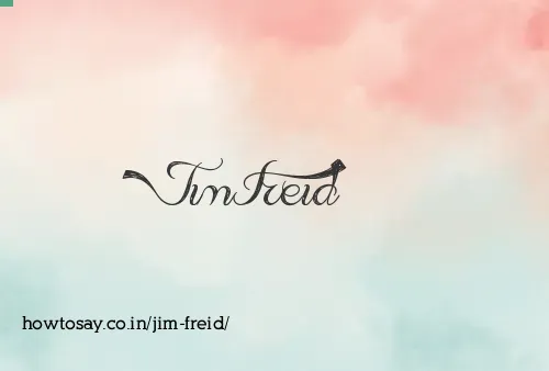 Jim Freid