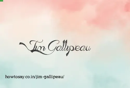 Jim Gallipeau