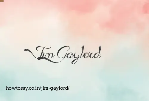 Jim Gaylord