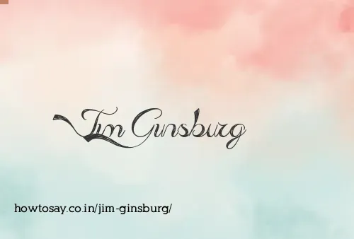 Jim Ginsburg