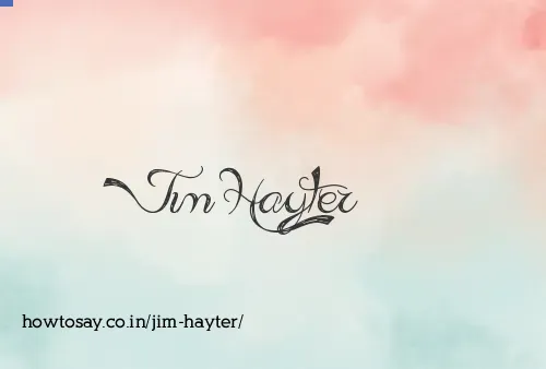 Jim Hayter