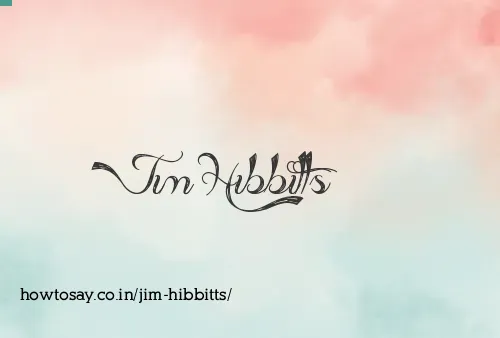 Jim Hibbitts