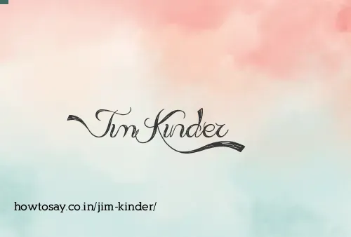 Jim Kinder