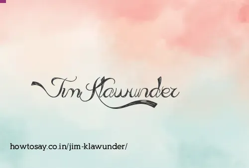 Jim Klawunder