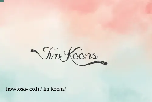 Jim Koons