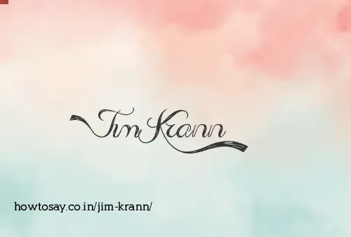 Jim Krann