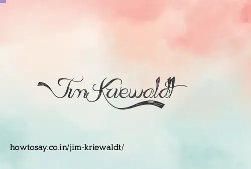 Jim Kriewaldt
