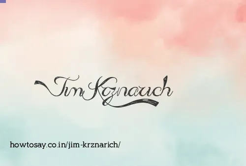 Jim Krznarich