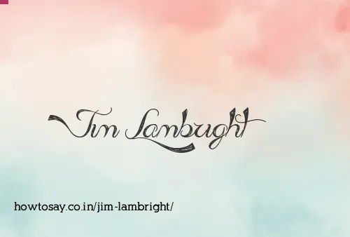Jim Lambright