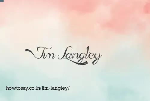 Jim Langley