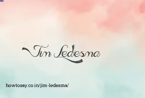 Jim Ledesma