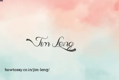 Jim Leng