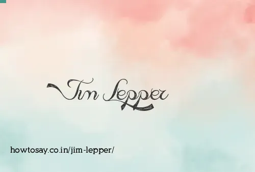 Jim Lepper
