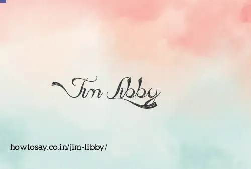 Jim Libby