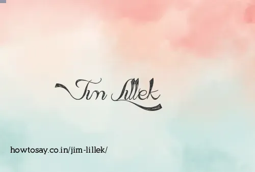 Jim Lillek
