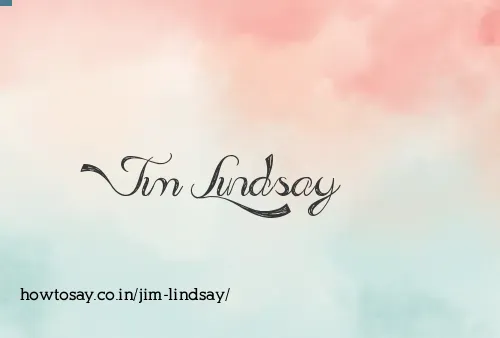 Jim Lindsay