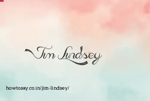 Jim Lindsey