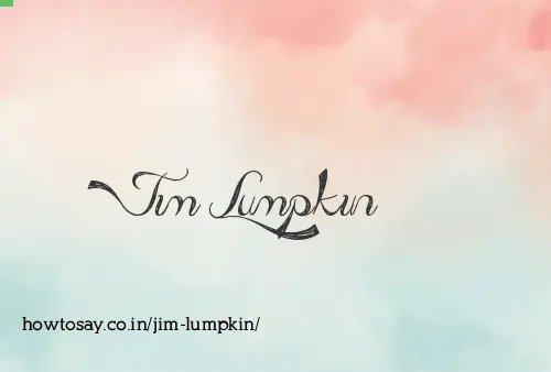 Jim Lumpkin