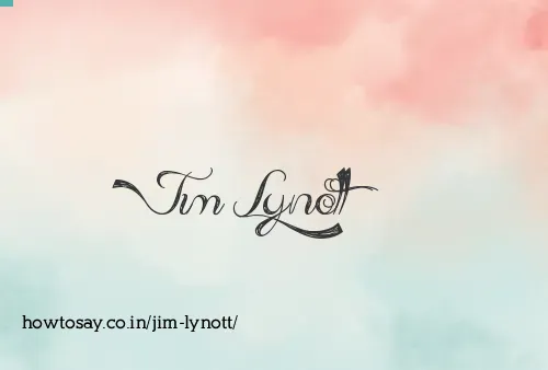 Jim Lynott