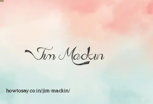 Jim Mackin