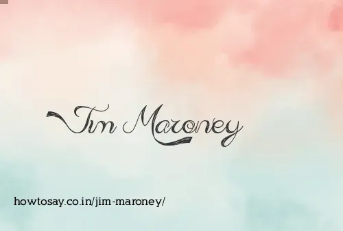 Jim Maroney