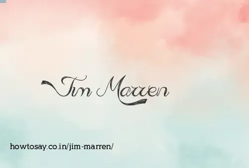 Jim Marren
