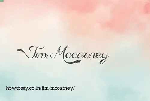 Jim Mccarney