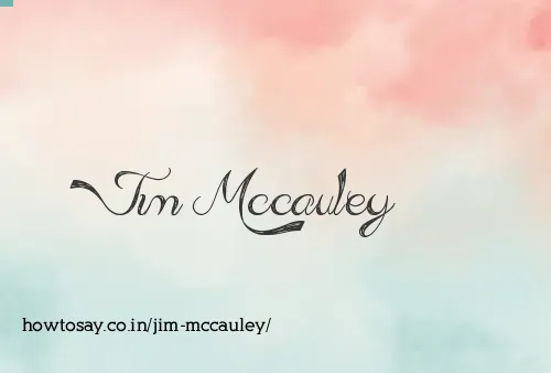Jim Mccauley