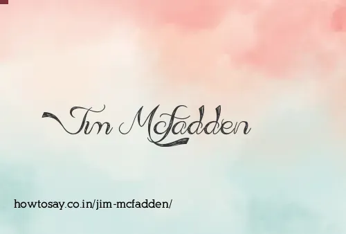 Jim Mcfadden