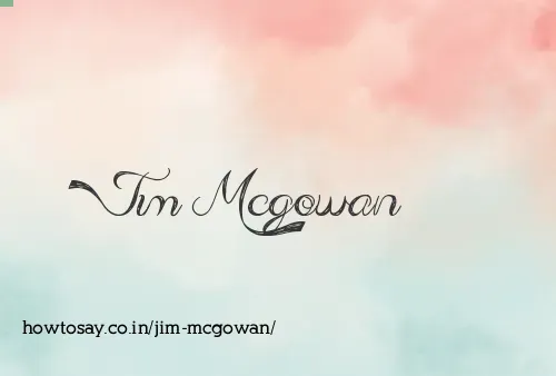 Jim Mcgowan