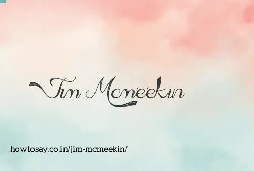 Jim Mcmeekin