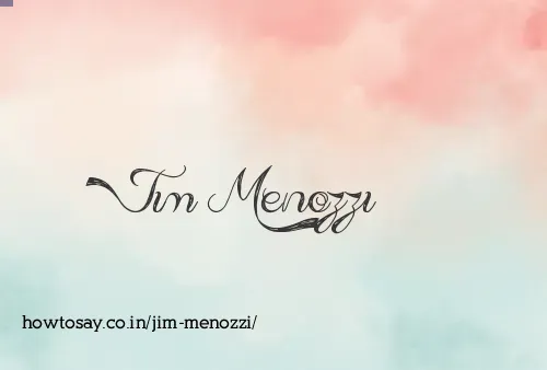 Jim Menozzi
