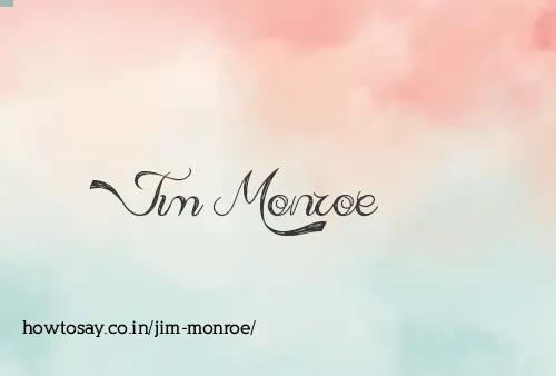 Jim Monroe