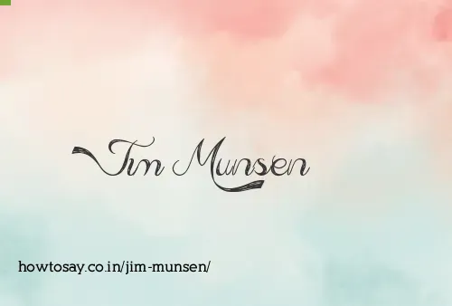 Jim Munsen