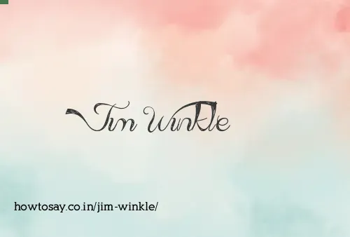 Jim Winkle