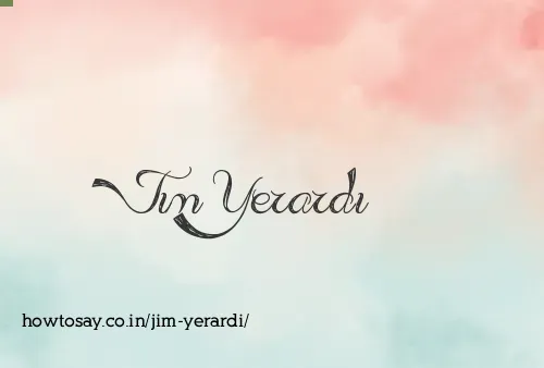 Jim Yerardi