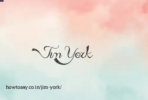 Jim York