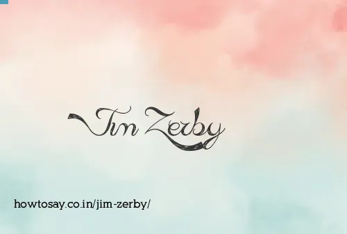 Jim Zerby