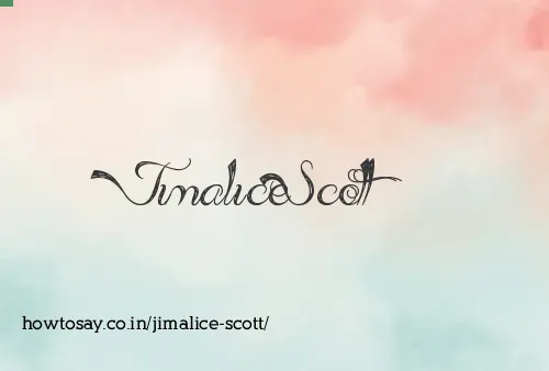 Jimalice Scott