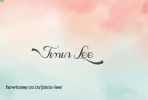 Jimin Lee
