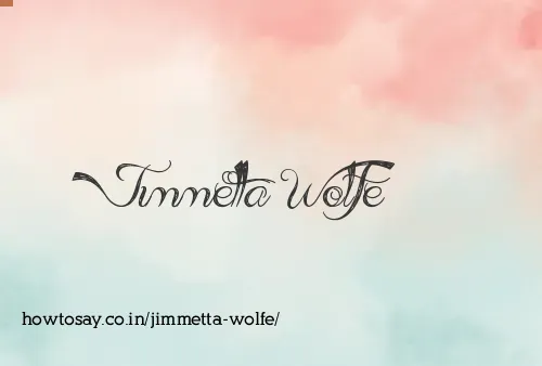 Jimmetta Wolfe