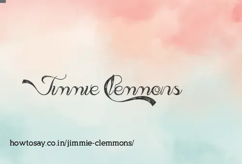 Jimmie Clemmons
