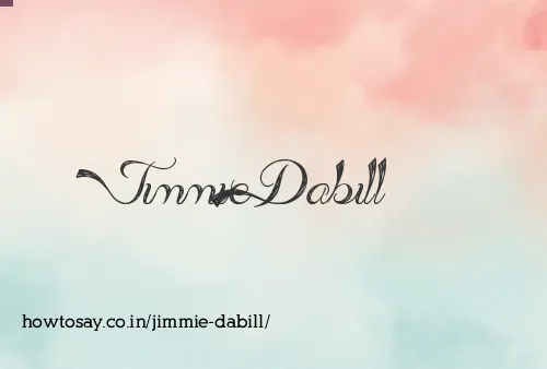 Jimmie Dabill