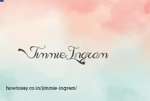 Jimmie Ingram