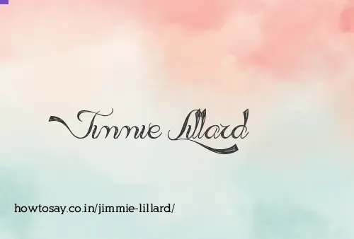 Jimmie Lillard