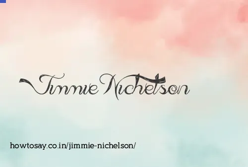Jimmie Nichelson