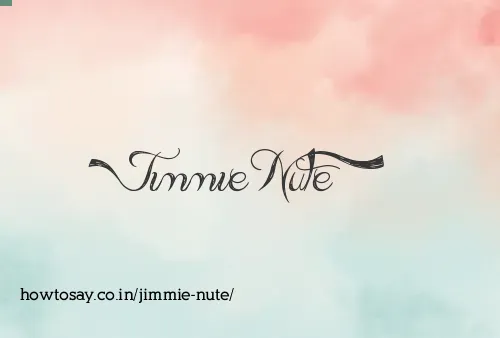 Jimmie Nute