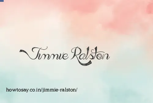Jimmie Ralston